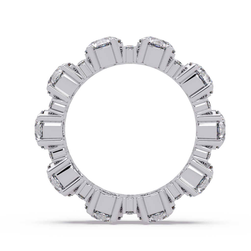 Round Cut Diamond Ladies Ring