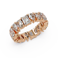 Multi-Shape Diamond Eternity Ladies Ring