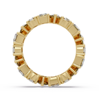Multi-Shape Diamond Eternity Ladies Ring
