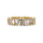 Multi-Shape Diamond Eternity Ladies Ring