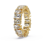 Multi-Shape Diamond Eternity Ladies Ring