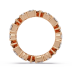 Multi-Shape Diamond Eternity Ladies Ring