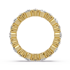 Pear Cut Diamond Eternity Ladies Ring