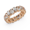 Pear Cut Diamond Eternity Ladies Ring