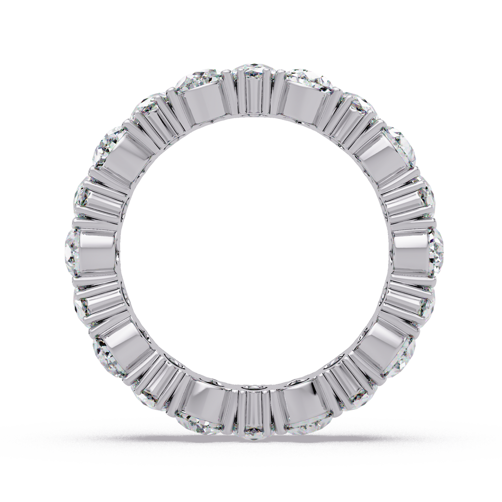 Pear Cut Diamond Eternity Ladies Ring