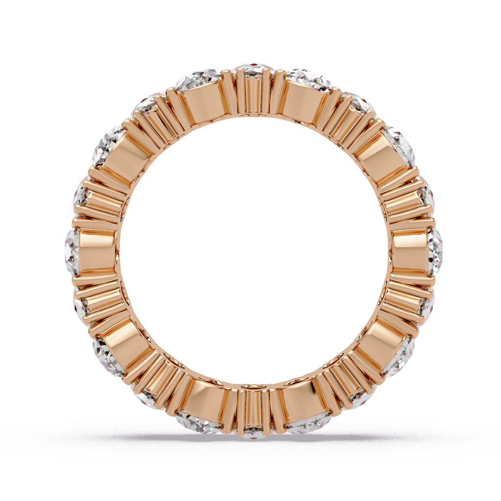 Pear Cut Diamond Eternity Ladies Ring