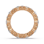 Pear Cut Diamond Eternity Ladies Ring