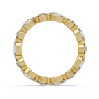 Marquise and Round Cut Diamond Eternity Ladies Ring