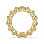 Round Cut Diamond Band Ring