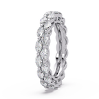 Marquise Cut Diamond Band Ring