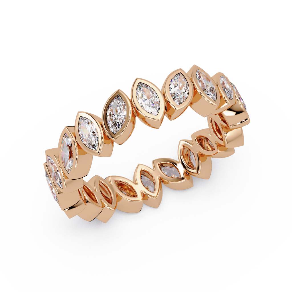 Marquise Cut Diamond Ladies Ring