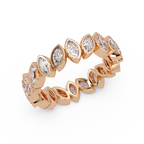 Marquise Cut Diamond Ladies Ring