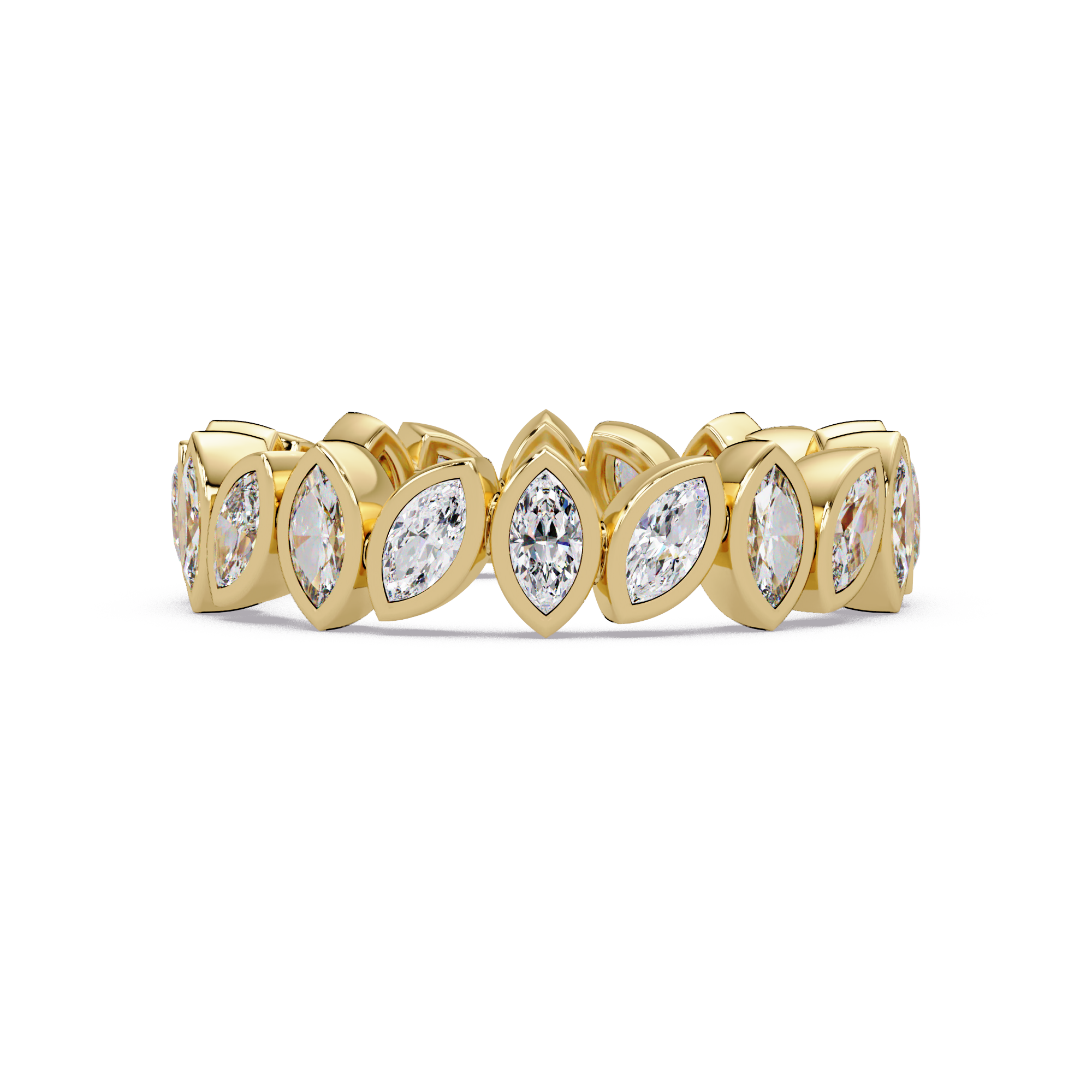 Marquise Cut Diamond Ladies Ring