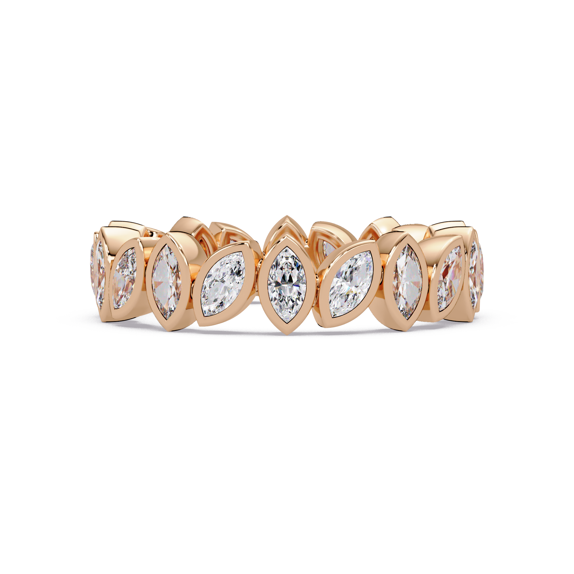 Marquise Cut Diamond Ladies Ring