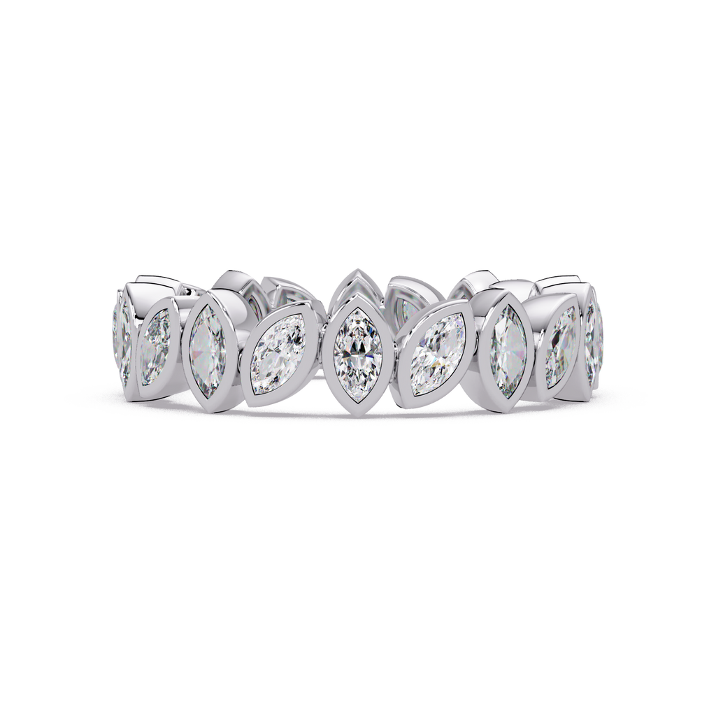 Marquise Cut Diamond Ladies Ring