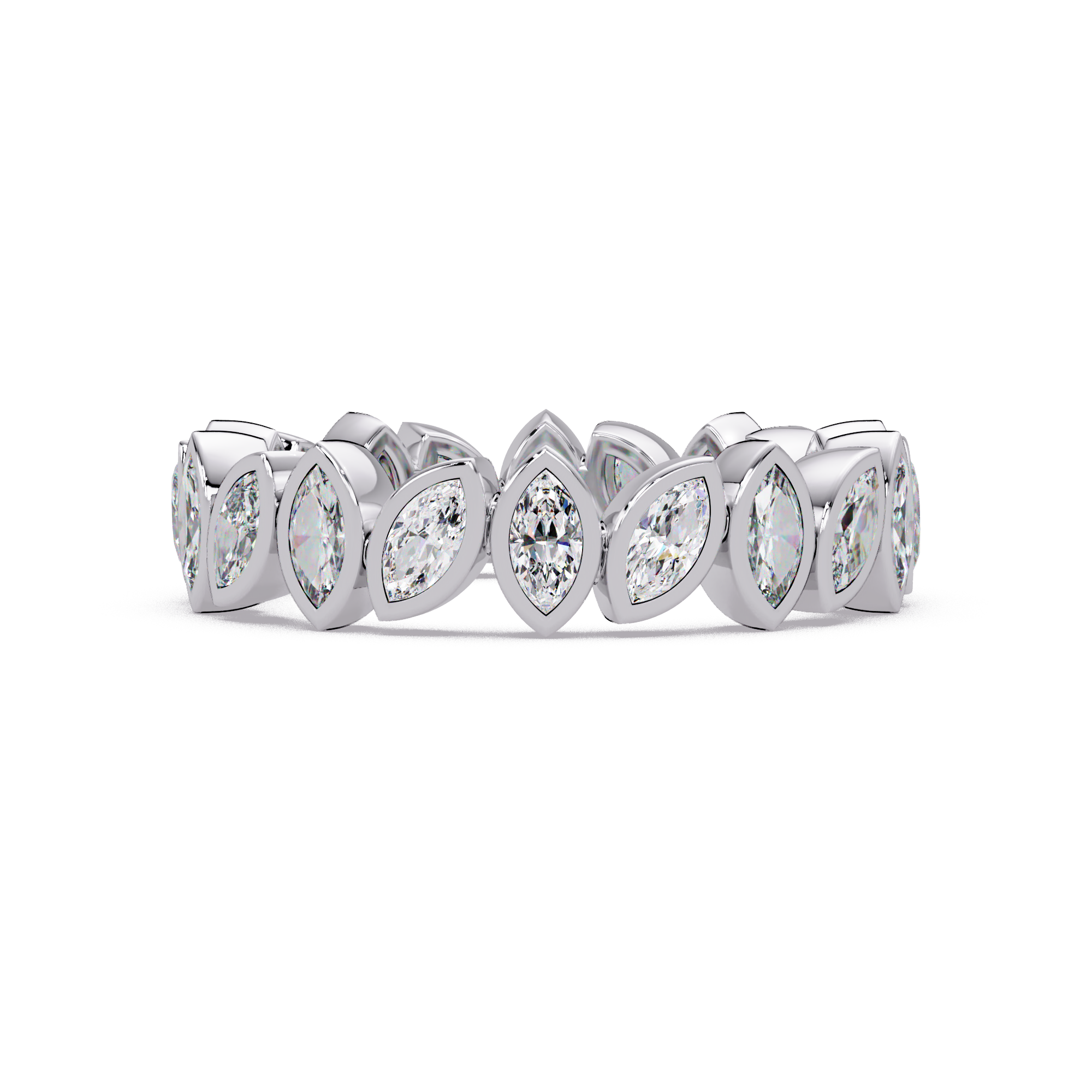 Marquise Cut Diamond Ladies Ring