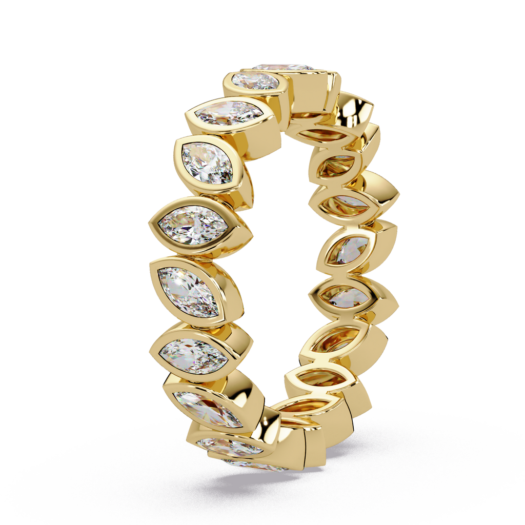 Marquise Cut Diamond Ladies Ring