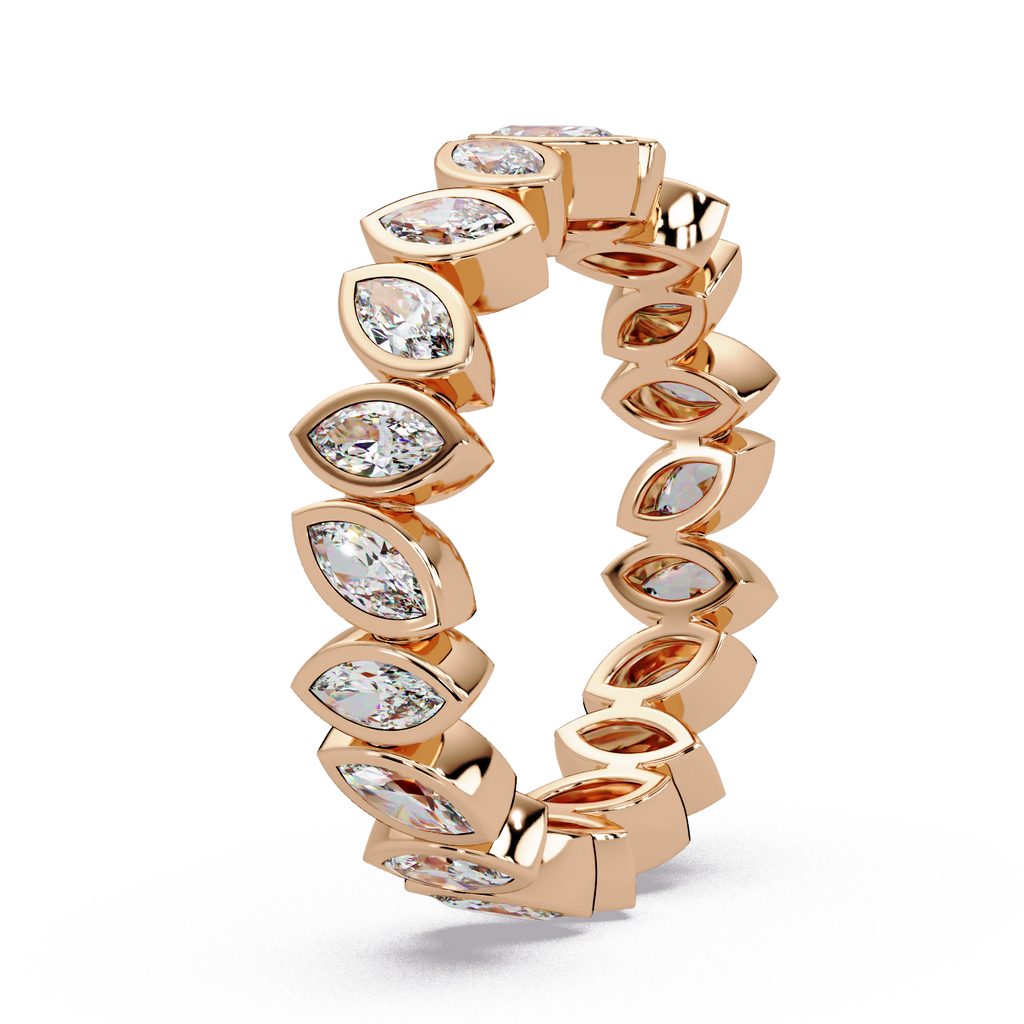 Marquise Cut Diamond Ladies Ring