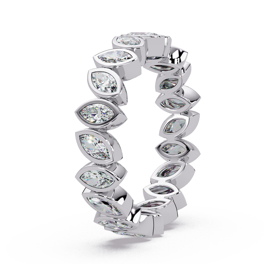 Marquise Cut Diamond Ladies Ring
