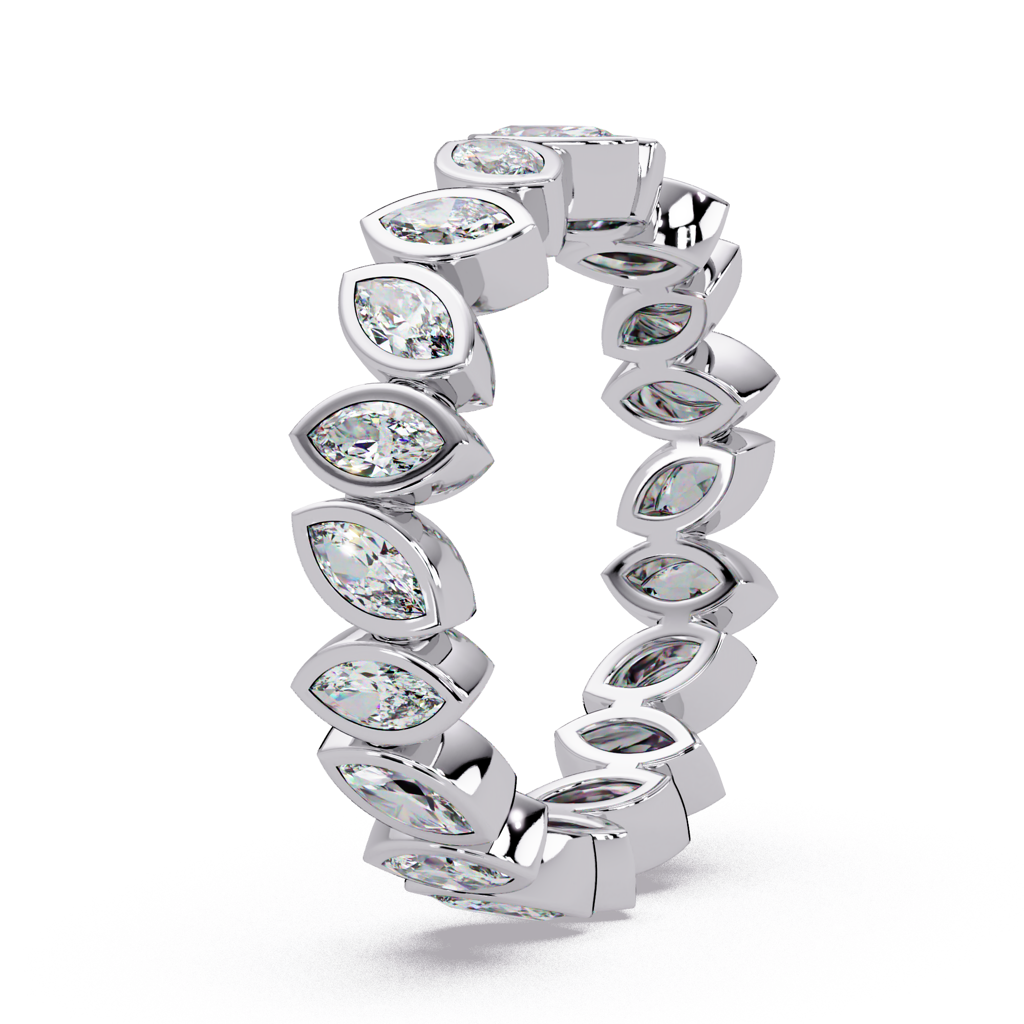 Marquise Cut Diamond Ladies Ring