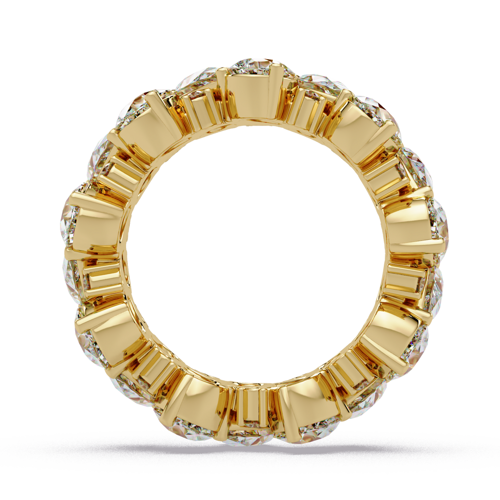 Pear & Round Cut Diamond Ladies Ring