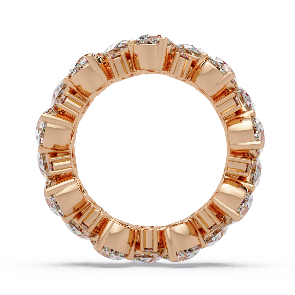 Pear & Round Cut Diamond Ladies Ring