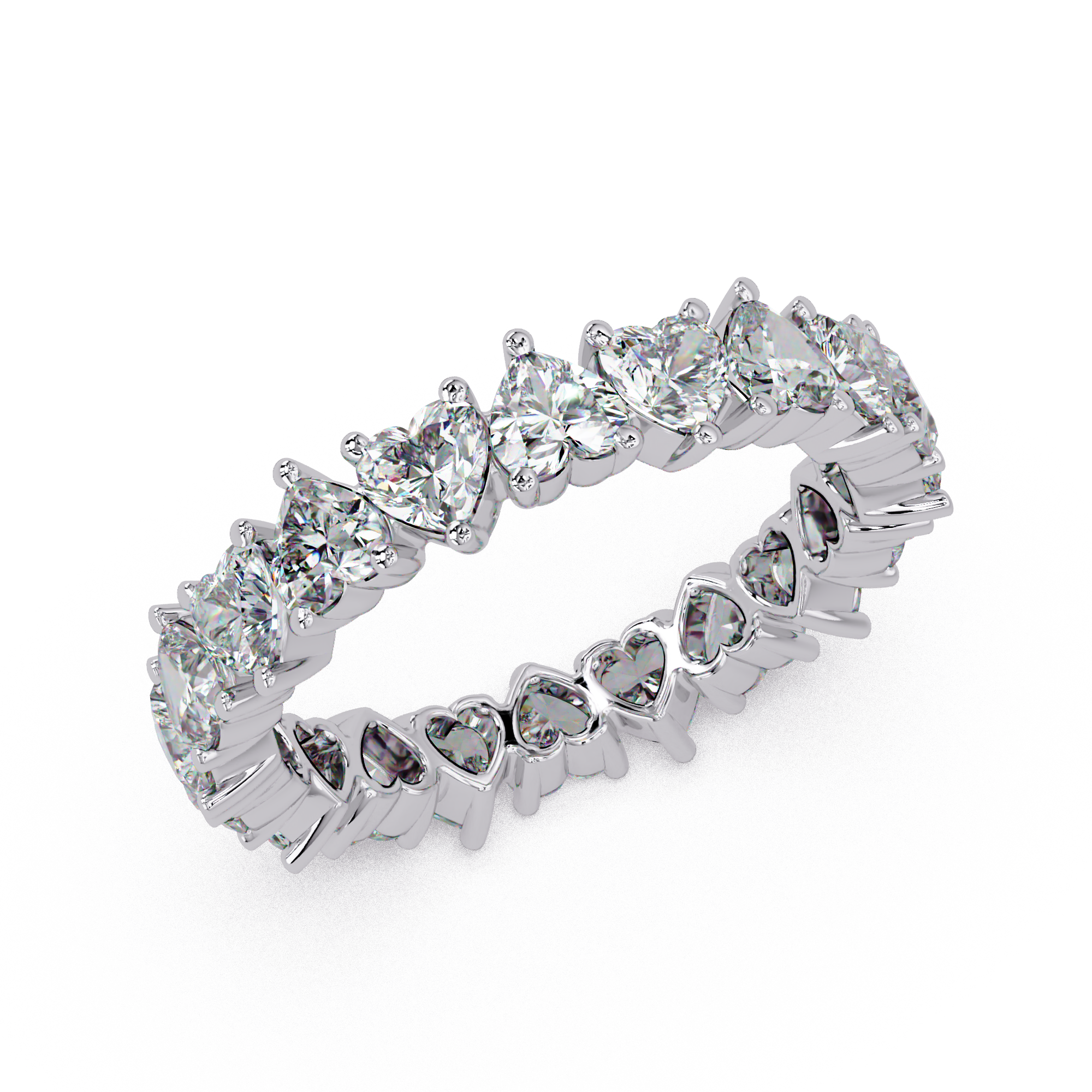 Heart Cut Diamond Ladies Ring