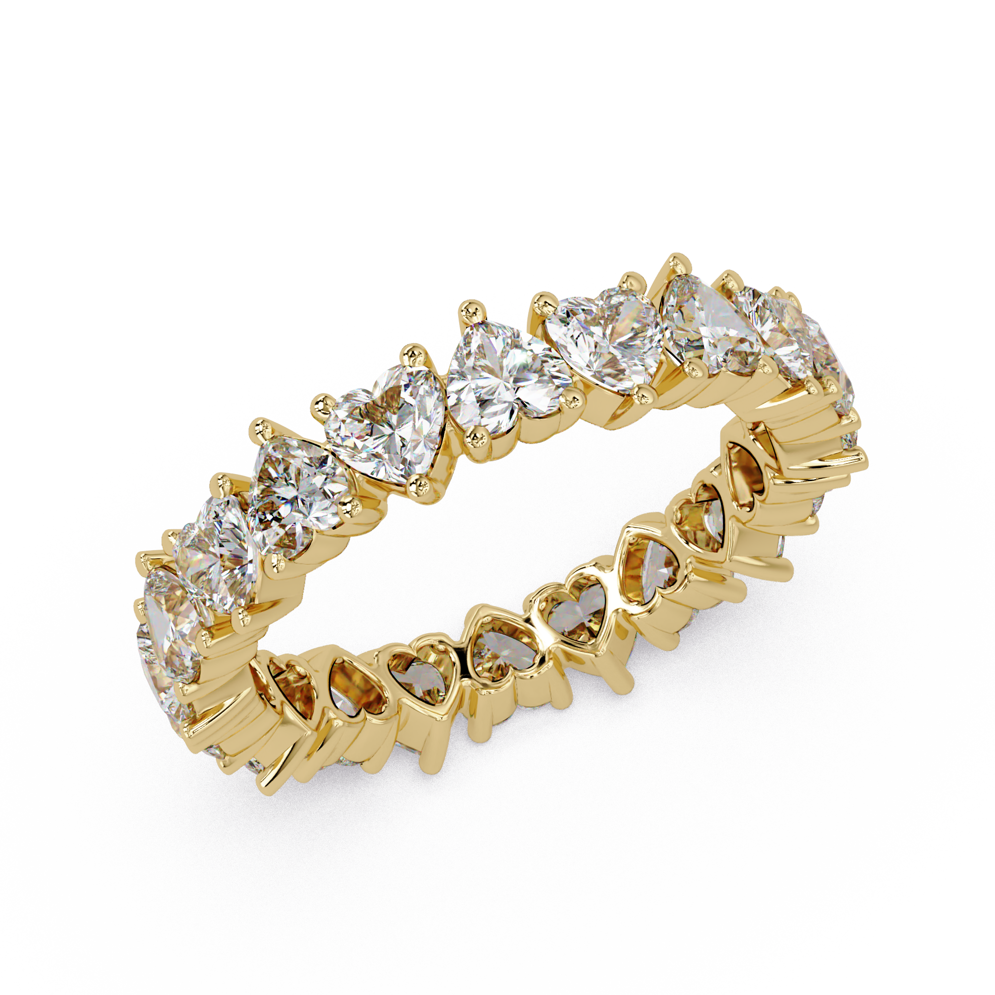 Heart Cut Diamond Ladies Ring