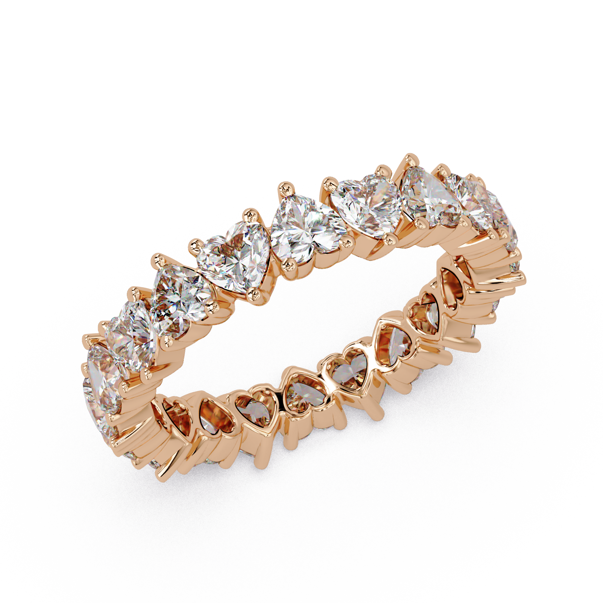 Heart Cut Diamond Ladies Ring
