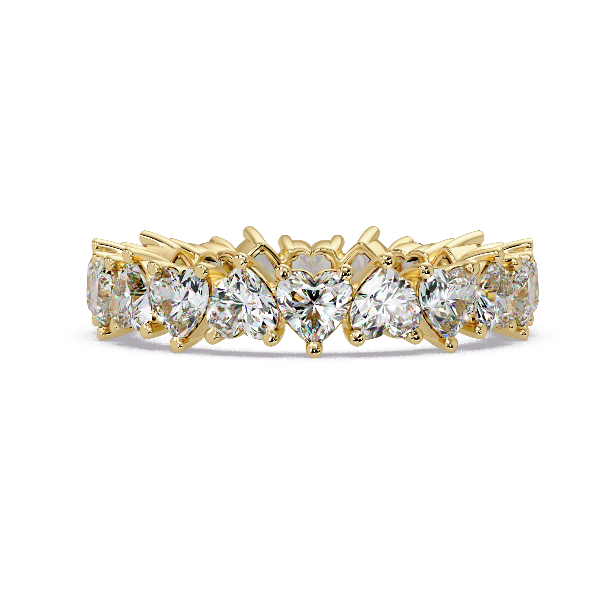 Heart Cut Diamond Ladies Ring