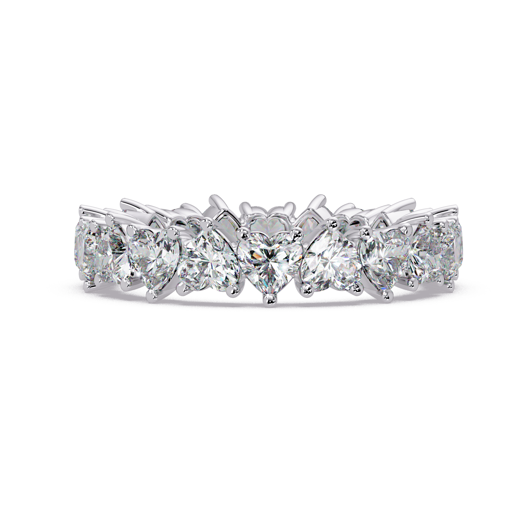 Heart Cut Diamond Ladies Ring