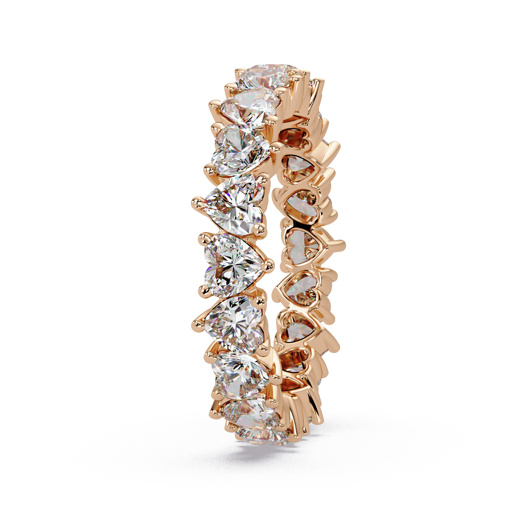 Heart Cut Diamond Ladies Ring
