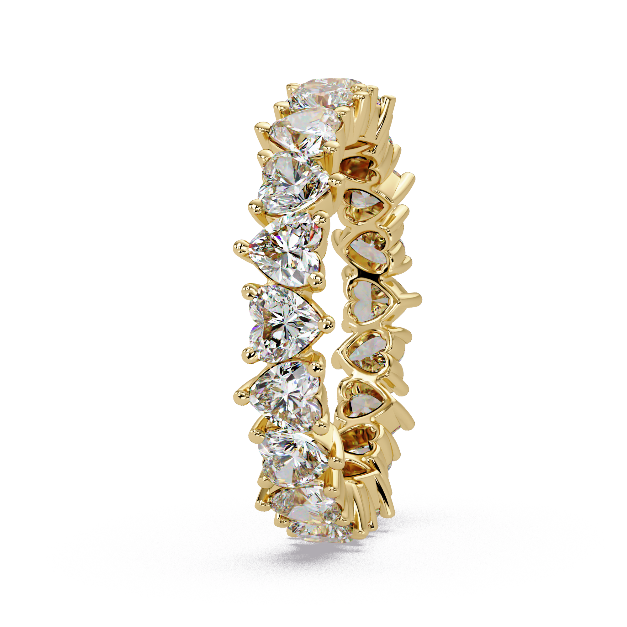 Heart Cut Diamond Ladies Ring
