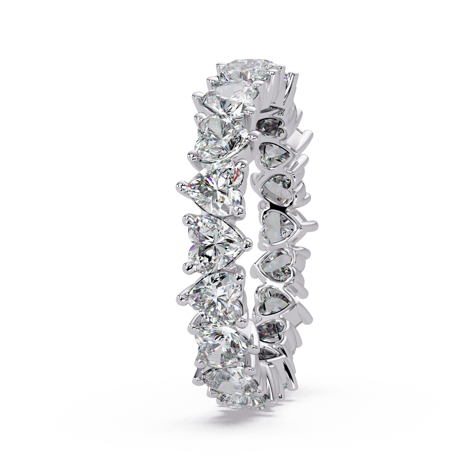 Heart Cut Diamond Ladies Ring