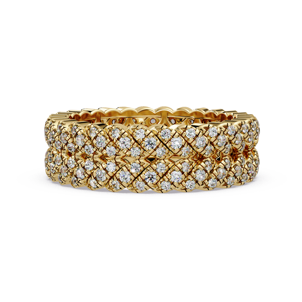 Round Cut Diamond Ladies Ring