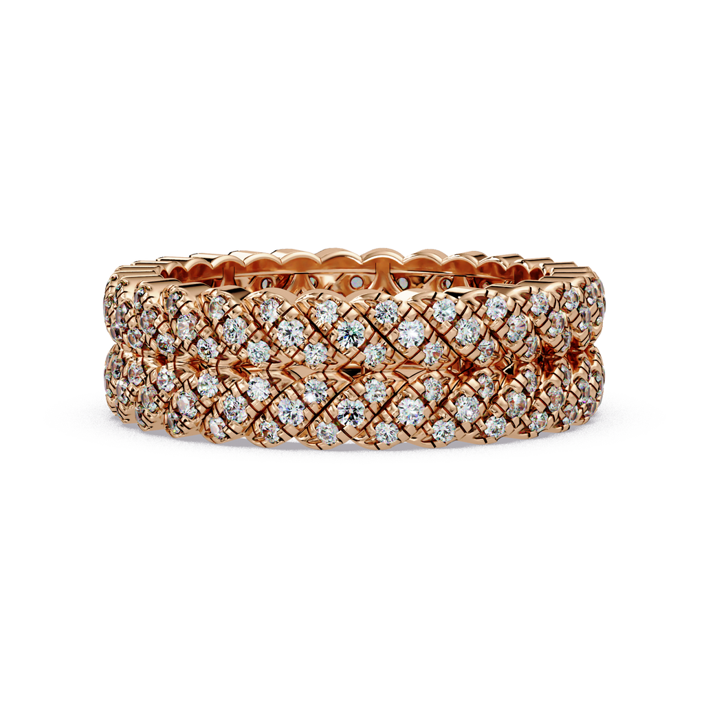 Round Cut Diamond Ladies Ring