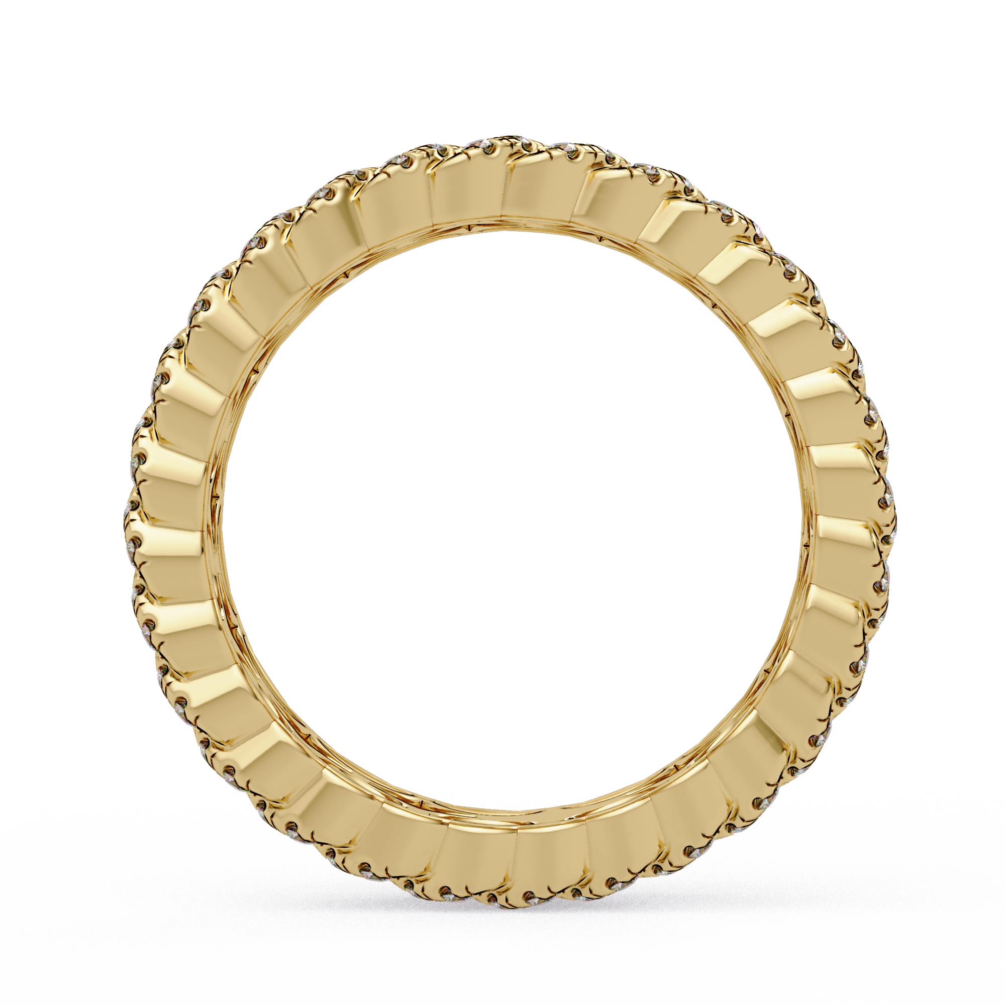 Round Cut Diamond Ladies Ring