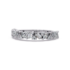 Baguette Straight, Marquise & Round Cut Diamond Ladies Ring