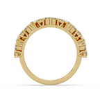 Baguette Straight, Marquise & Round Cut Diamond Ladies Ring