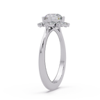 Marquise & Round Cut Diamond Ladies Ring