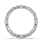 Pear Cut Diamond Eternity Band Ladies Ring