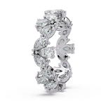 Pear Cut Diamond Eternity Band Ladies Ring