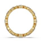 Pear Cut Diamond Eternity Band Ladies Ring