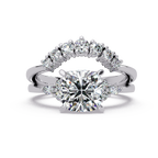 Cushion, Marquise & Round Cut Diamond Ladies Ring