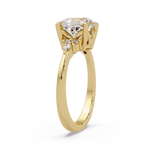 Cushion, Marquise & Round Cut Diamond Ladies Ring