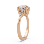 Cushion, Marquise & Round Cut Diamond Ladies Ring