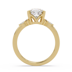 Cushion, Marquise & Round Cut Diamond Ladies Ring