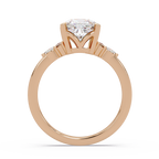 Cushion, Marquise & Round Cut Diamond Ladies Ring