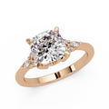 Cushion, Marquise & Round Cut Diamond Ladies Ring