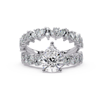 Pear, Marquise & Round Cut Diamond Ladies Ring